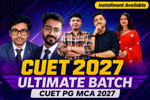 CUET PG MCA 2027 Ultimate Batch cover