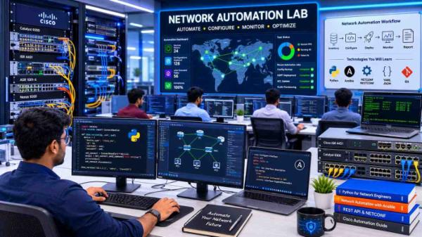 Network Automation Live Course cover