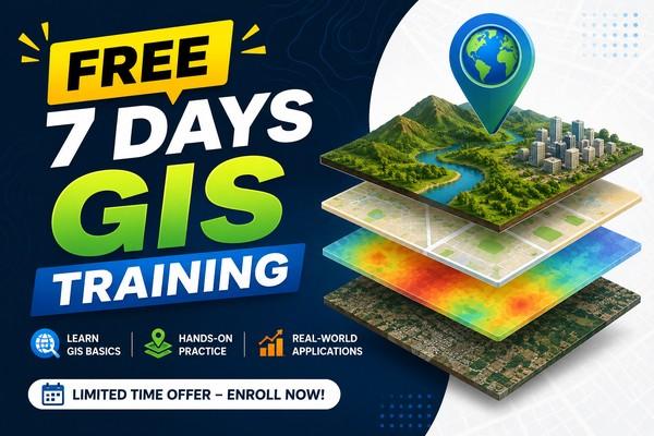 Free 7 Days GIS Training cover