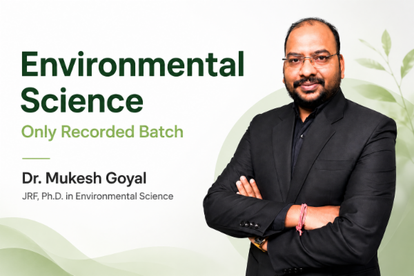 UGC NET Environmental Science Paper 2 Recorded Batch | December 2026 cover