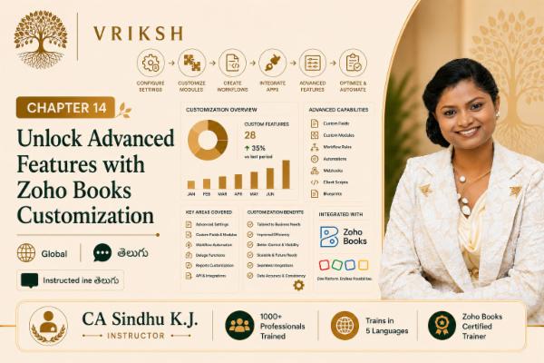 Unlock Advanced Features with Zoho Books Customization cover