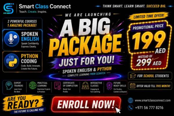 Python & Spoken English Live Masterclass