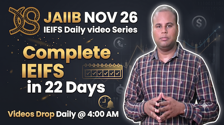 JAIIB Nov 2026: IE&IFS Daily Video Series cover
