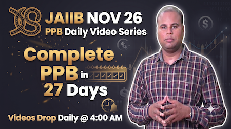 JAIIB Nov 2026 : PPB Daily Video Series cover