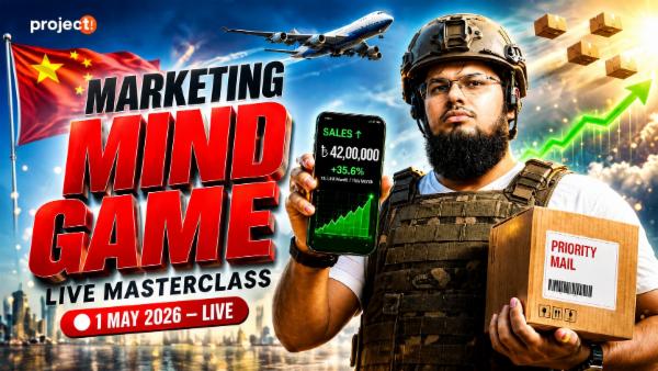 Project Brights - Marketing Mindgame with eCommerce Masterclass ( Live Class Record ) cover