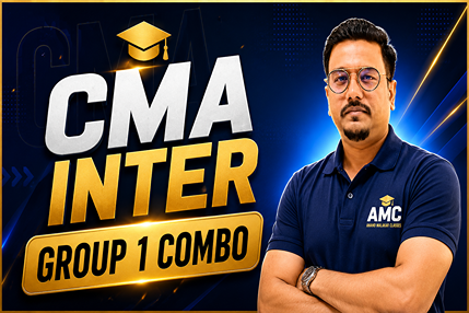 CMA INTER - GROUP 1 - ALL 4 PAPERS COMBO cover