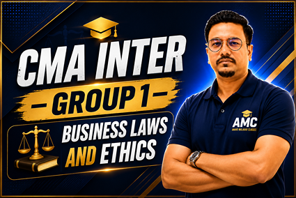 CMA INTER - GROUP 1 - BUSINESS LAWS AND ETHICS cover