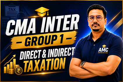 CMA INTER - GROUP 1 - DIRECT & INDIRECT TAXATION cover
