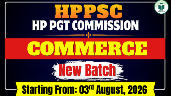 HPPSC | HP PGT Commission Commerce Online Live Batch cover