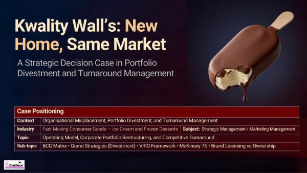 Kwality Wall's: New Home, Same Market cover