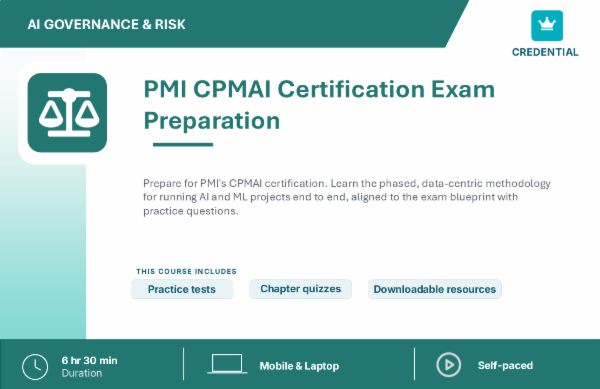 CPMAI Prep Course cover