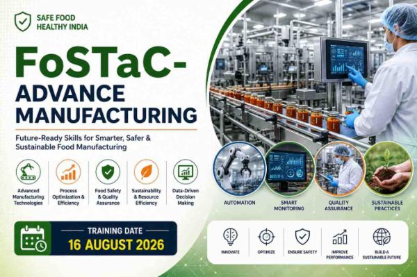 FoSTaC- Advance Manufacturing (16 August 2026) cover