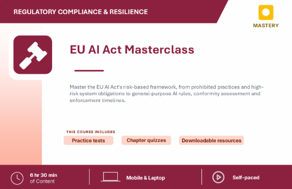 EU AI Act Masterclass cover