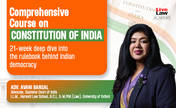 Comprehensive Course on Constitution of India cover