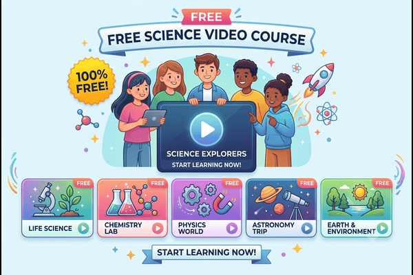 Free Videos on science cover