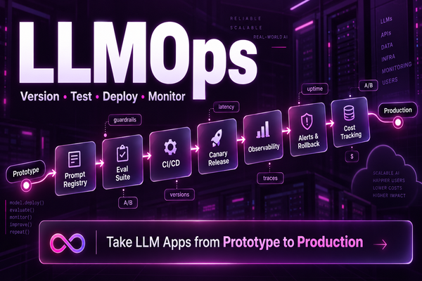 Large Language Model Operations | LLMOps cover