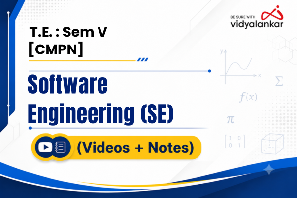 Software Engineering (SE) Videos & Notes (Full Syllabus) - Dec. '26 cover
