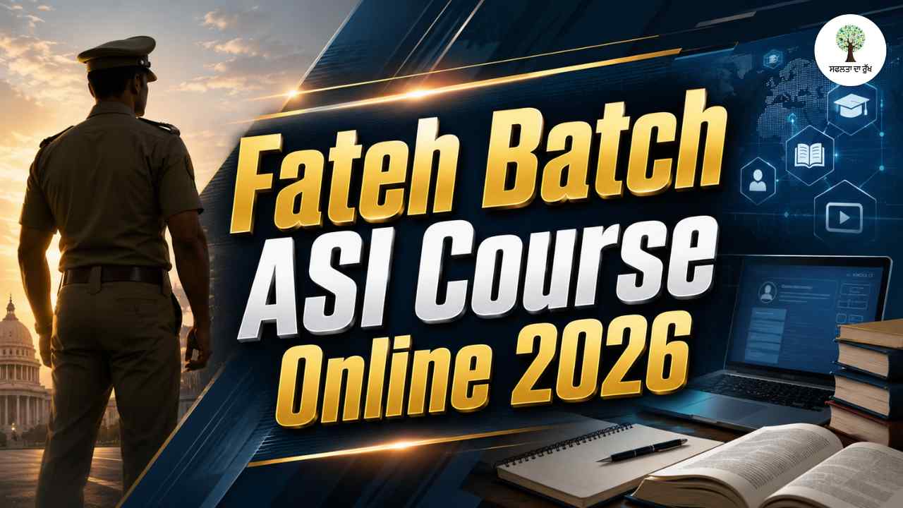 Fateh Batch ASI Course Online 2026 cover
