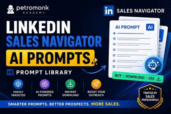 LinkedIn Sales Navigator Mastery with AI Prompts cover