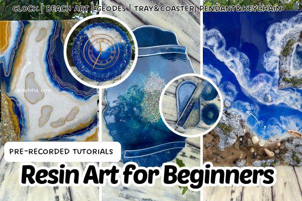 Resin Art for Beginners cover