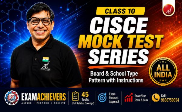 EXAMACHIEVERS: Class 10 ICSE All India Test Series (PCMB) cover