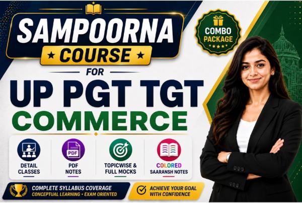 Combo Pack | UP PGT TGT Commerce 2026 cover