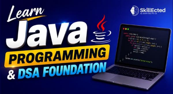 Java Programming & DSA Foundation Career Program cover