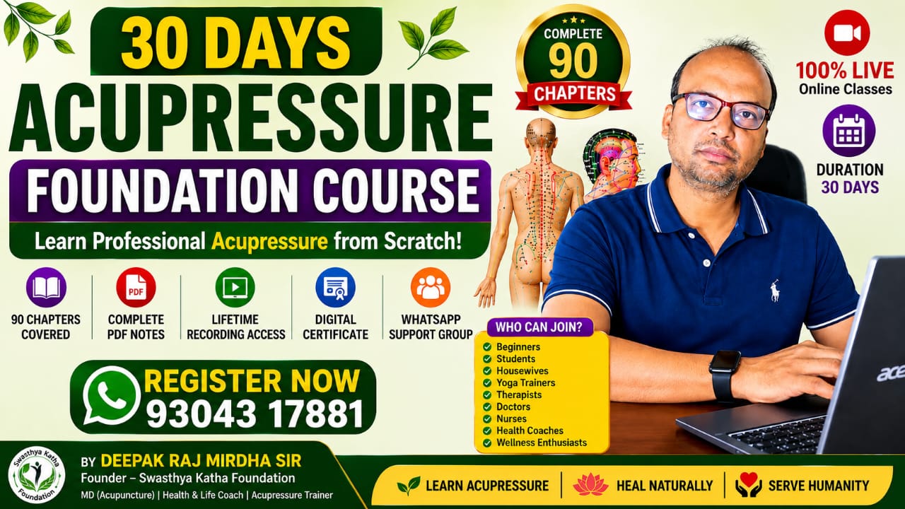 30 Days Acupressure Foundation Course cover