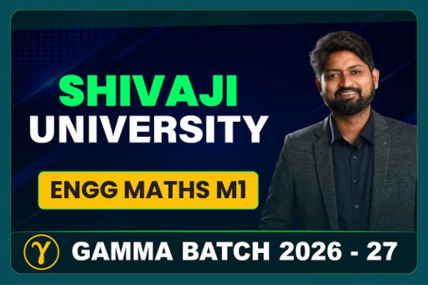 Shivaji University (M1 2026-27) - Engineering Mathematics cover