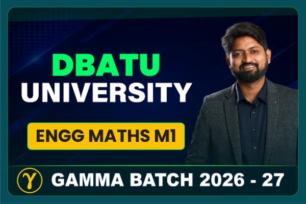 DBATU University (M1 2026-27) - Engineering Mathematics cover