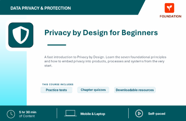 Privacy by Design for Beginners cover