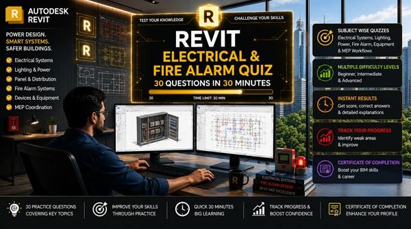 REVIT ELECTRICAL & FIRE ALARM QUIZ