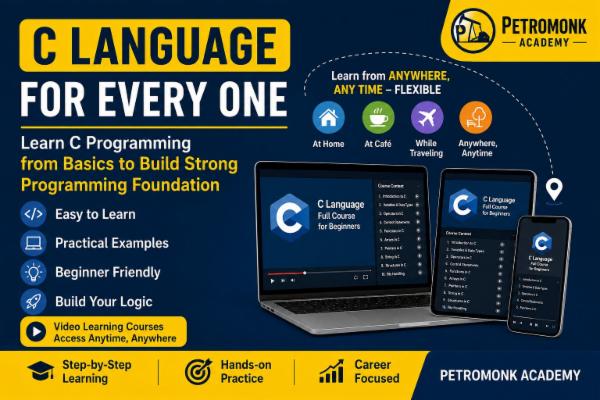 C Language for Everyone – From Basics to Programming cover