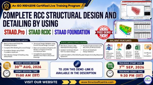STAAD PRO + STAAD RCDC + STAAD FOUNDATION cover