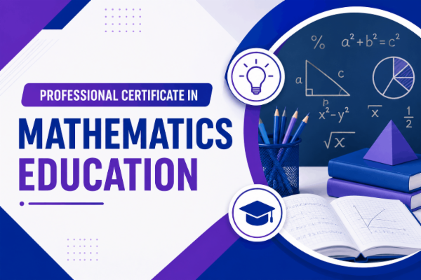 Professional Certificate in Mathematics Education cover