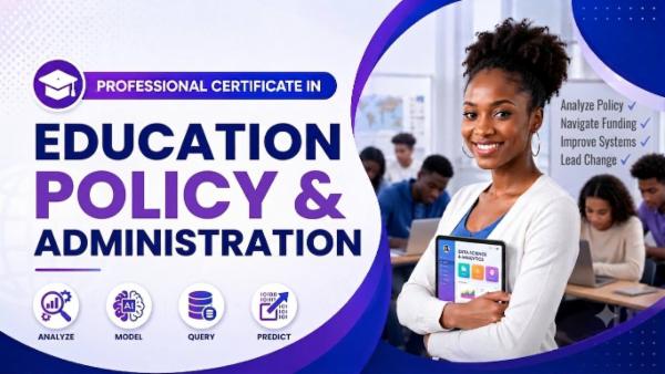 Certificate in Education Policy & Administration cover