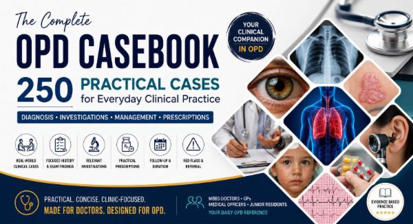 The Complete OPD Casebook – 250 Practical Cases for Everyday Clnical Practice