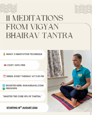 11 Meditation from Vigyan Bhairav Tantra cover
