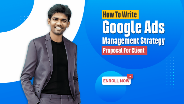 How to write Google Ads Management & Strategy Proposal for Client cover