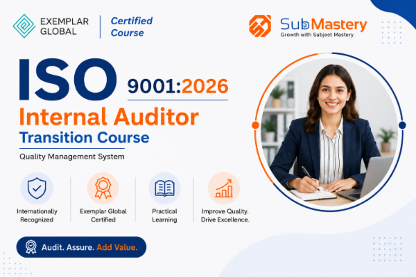 ISO 9001:2026 Internal Auditor Transition Training Course cover