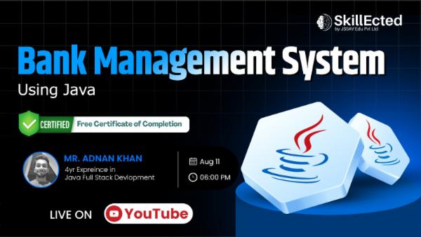 Bank Management System Using Java cover