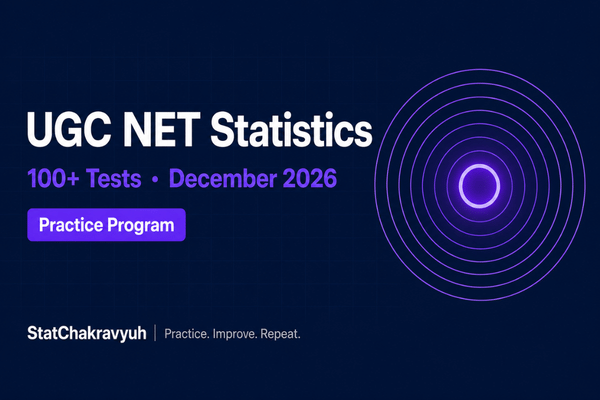 Chakravyuh Mock: UGC NET Statistics December 2026 cover