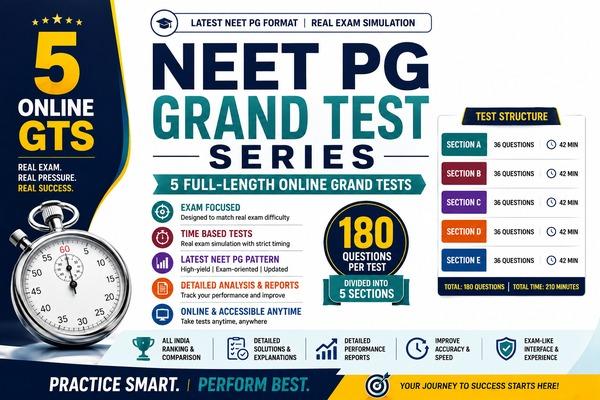 NEET PG Grand Test Series cover