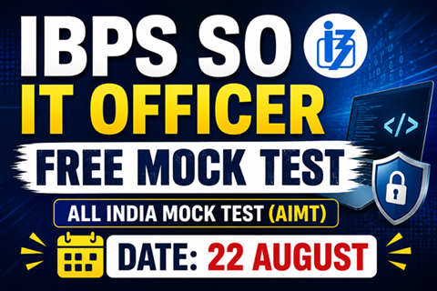 IBPS SO IT Officer Free Mock Test | All India Mock Test (AIMT) cover