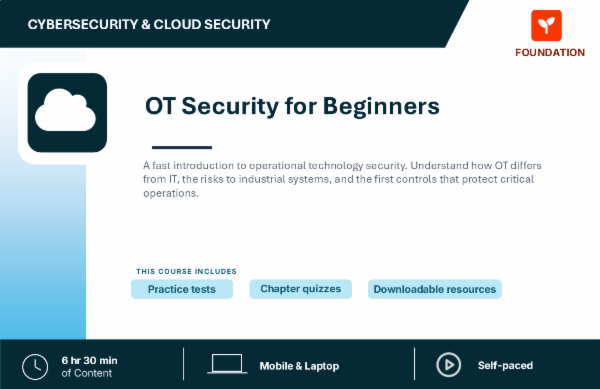 OT and ICS Security for Beginners cover