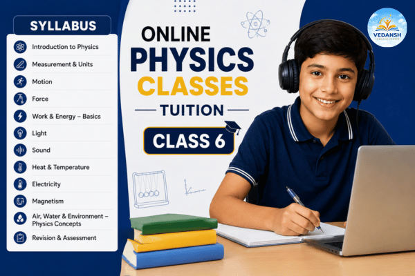 Online Physics Tuition Class 6 cover