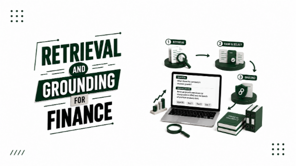 Retrieval and Grounding for Finance