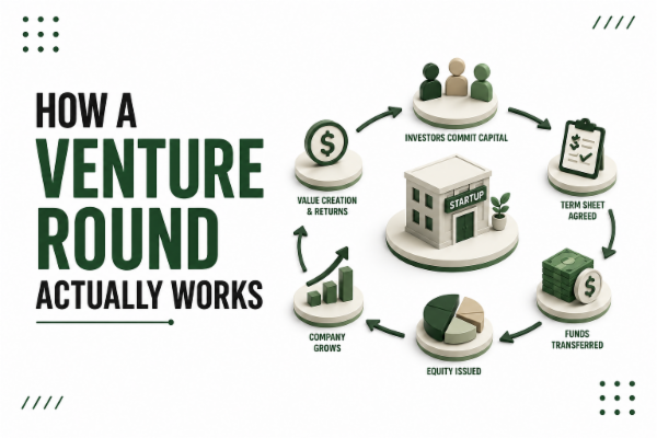 How a Venture Round Actually Works