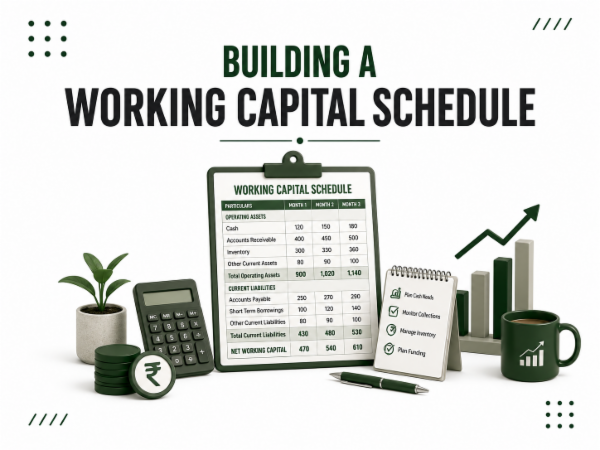 Building a Working Capital Schedule