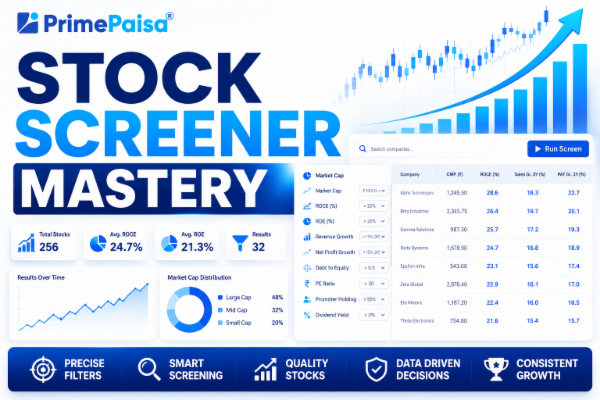 STOCK SCREENER MASTERY cover